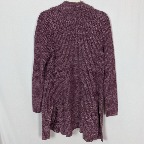 XL BAREFOOT DREAMS Montecito Knit Ribbed Long Draped Sweater - Picture 8 of 13